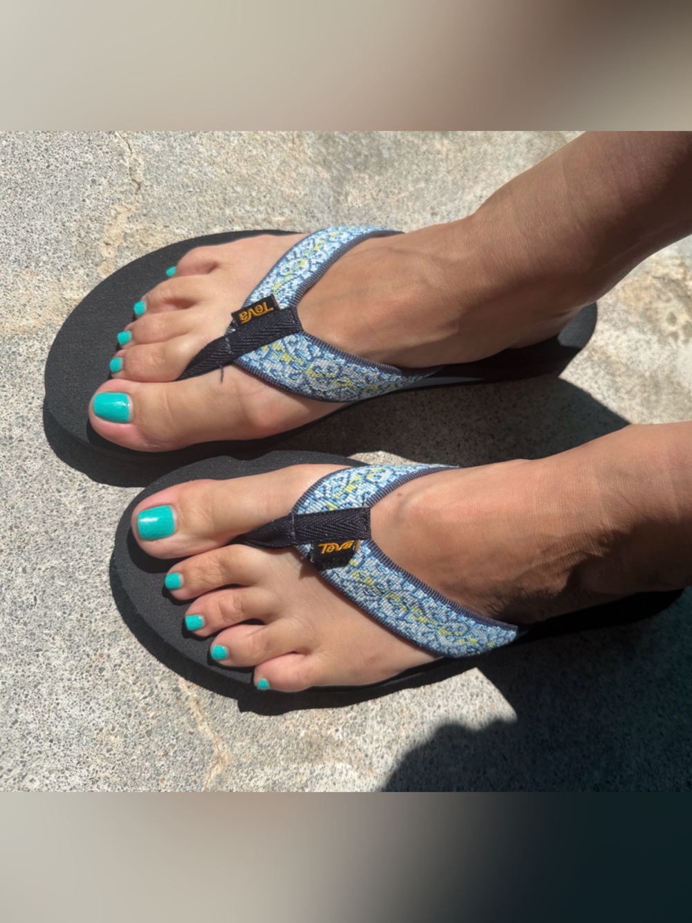 TEVA flip flops, 10